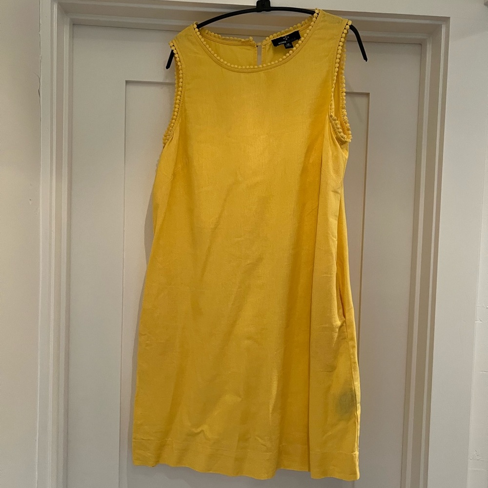 Yellow cotton dress